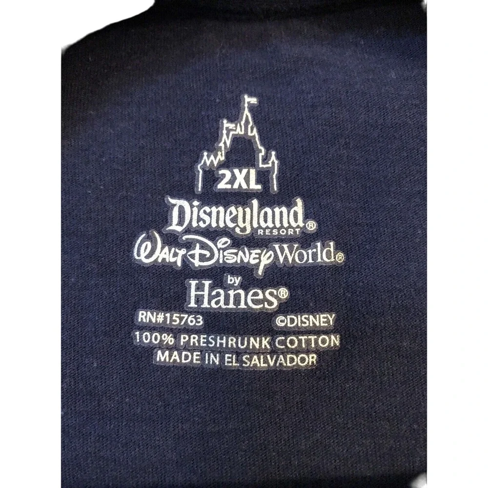Disneyland Resort 2013 T-Shirt Men's 2XL Mickey Donald‎ Goofy Pluto Graphic Tee - Picture 3 of 3